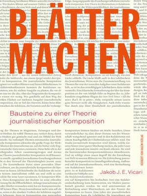 cover image of Blätter machen